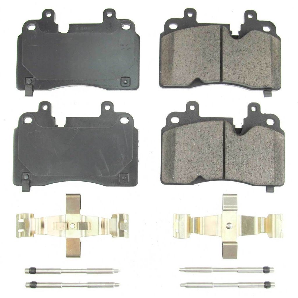 PowerStop 17-8007 Front Z17 Evolution Ceramic Brake Pads with Hardware for 2020 Chevrolet Corvette