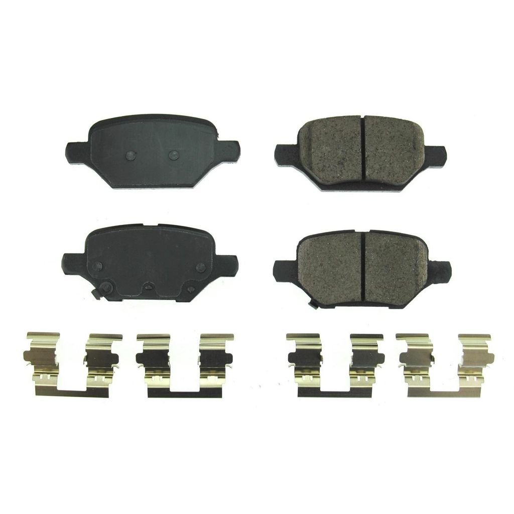 PowerStop 17-2168 Rear Z17 Evolution Ceramic Brake Pads with Hardware for 2018-20 Buick Encore