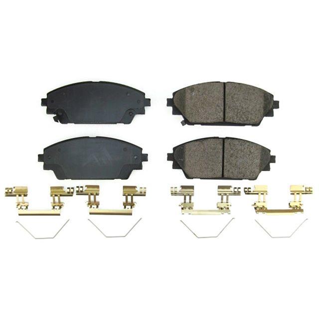 PowerStop 17-2275 Front Z17 Evo Ceramic Brake Pads with Hardware for 2020-2021 Mazda CX-30