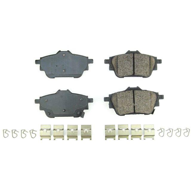 PowerStop 17-2306 Rear Z17 Evo Ceramic Brake Pads with Hardware for 2020-2021 Nissan Sentra