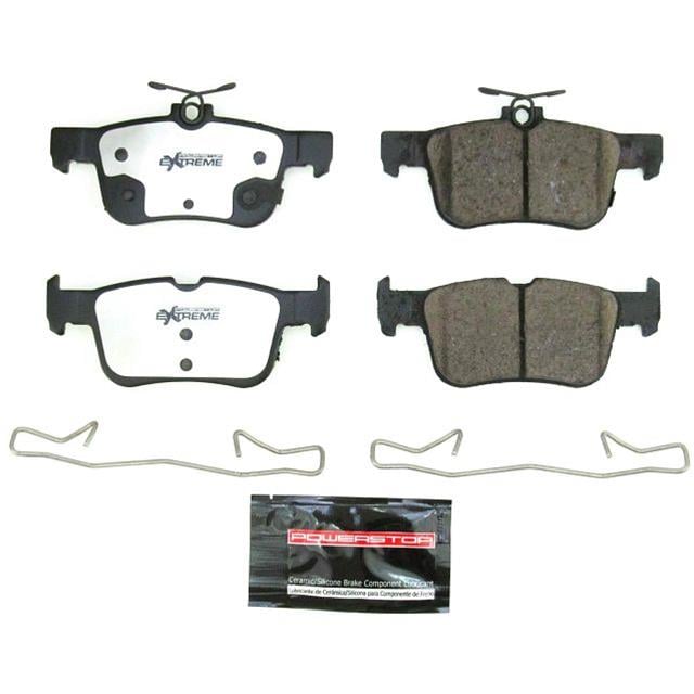 PowerStop Z36-1833A Rear Z36 Truck & Tow Brake Pads with Hardware for 2021-2022 Ford Bronco Sport