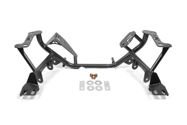K-Member Standard Version with Coilover Perches for 1979-95 Ford Mustang - Black Hammertone