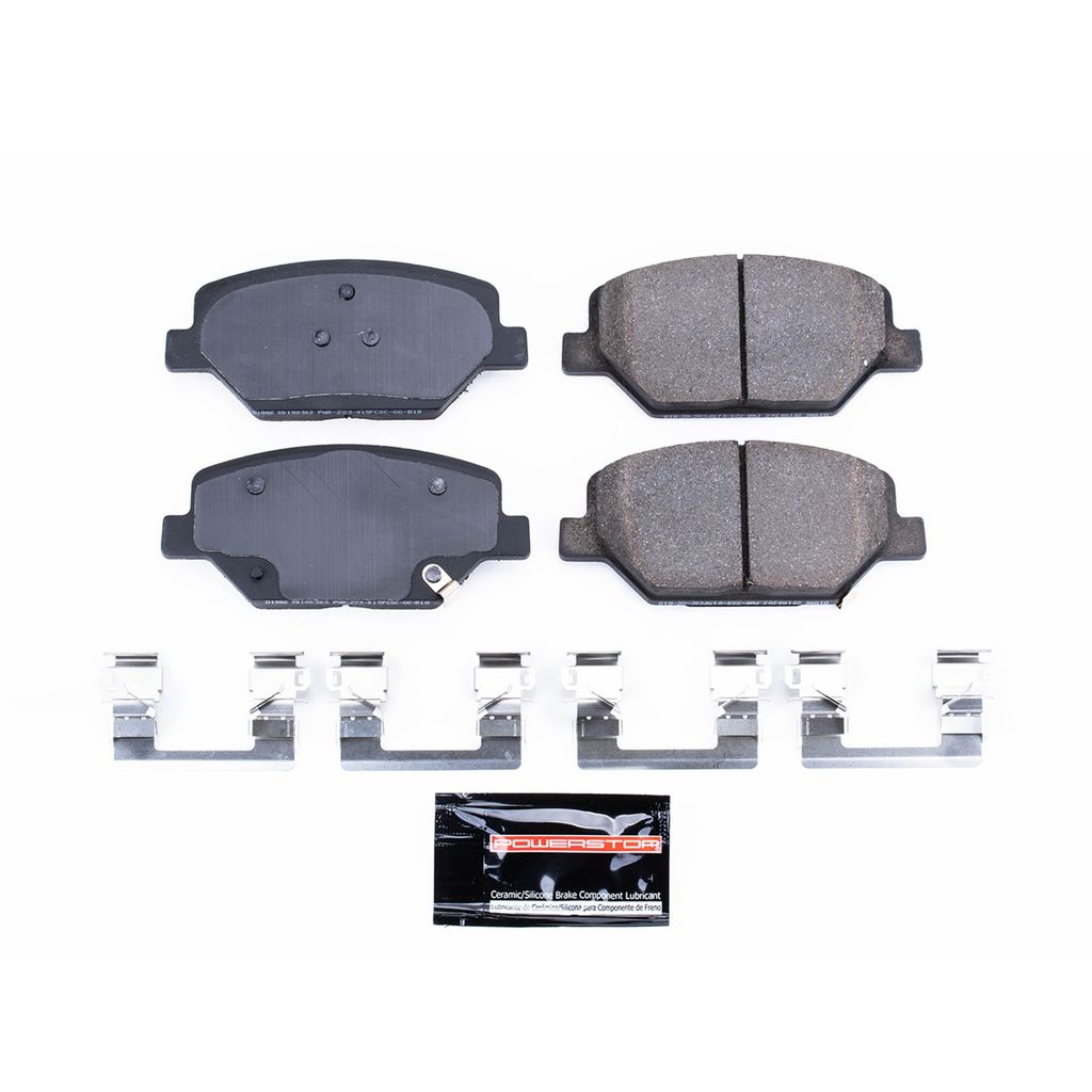 PowerStop Z23-1886 Front Z23 Evolution Sport Brake Pads with Hardware for 2016-2019 Buick Envision