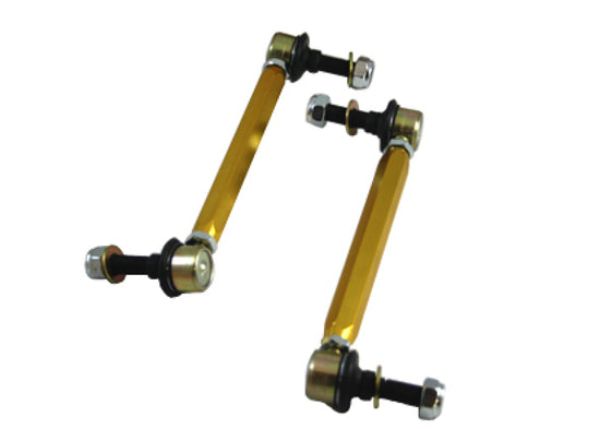 Whiteline KLC180-215 29-1-8 in. Length Rear Swaybar Link Kit with Adjustable Extra Heavy Duty Ball Link for 2015 Nissan Frontier S