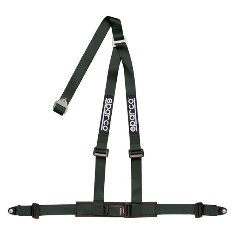 2 in. Tuner 3-Point Bolt-In Harness, Black