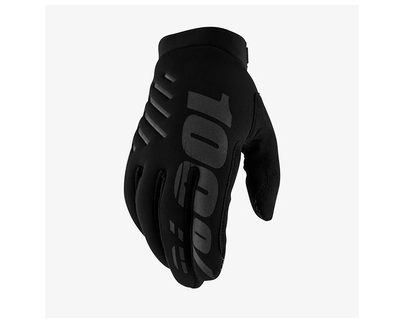 Picture of 100 Percent 10003-00004 Brisker Cold-Weather Gloves&#44; Black - 2XL