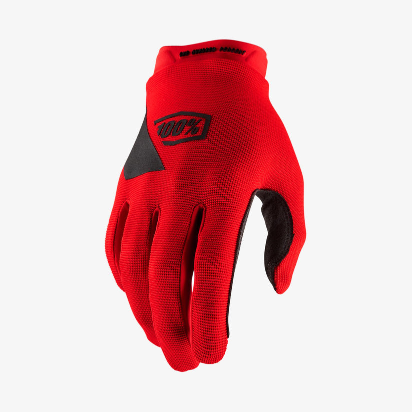 Picture of 100 Percent 10018-003-05 Ridecamp Youth Gloves&#44; Red - Medium