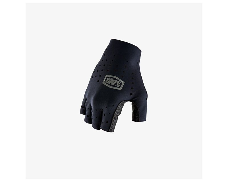 Picture of 100 Percent 10022-00004 Womens Sling Bike Short Finger Gloves&#44; Black - Extra Large