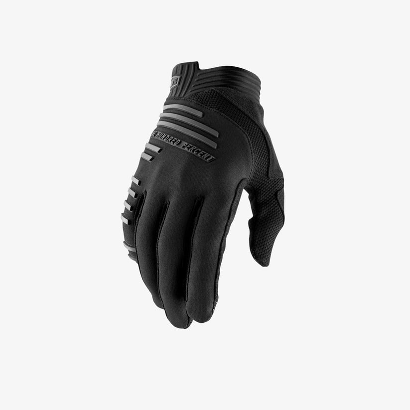 Picture of 100 Percent 10027-00000 R-Core MTB Gloves&#44; Black - Small