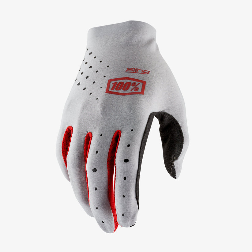 Picture of 100 Percent 10027-007-10 Sling MX Bike Gloves&#44; Grey - Small