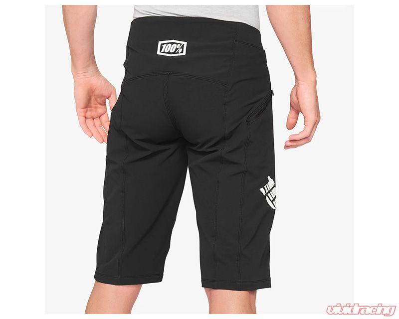 Picture of 100 Percent 40002-00005 R-Core X Shorts&#44; Black - Size 38