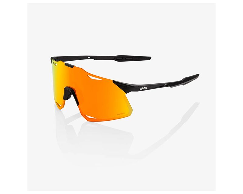 Picture of 100 Percent 60000-00006 Hypercraft Sunglasses&#44; Matte Black & Hiper Red Multilayer Mirror Lens