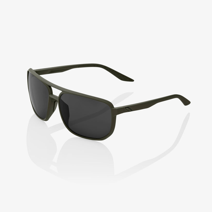 Picture of 100 Percent 60018-00006 Konnor Sunglasses&#44; Soft Tact Army Green & Smoke Lens