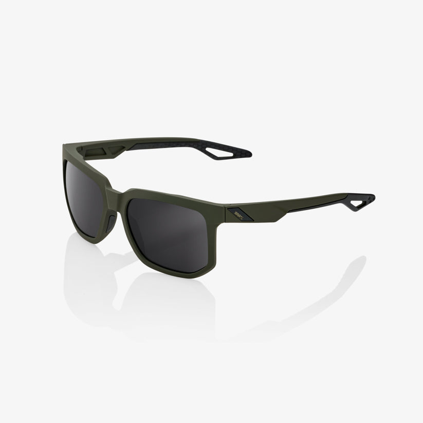 Picture of 100 Percent 60025-00007 Centric Sunglasses&#44; Soft Tact Army Green & Black Mirror Lens