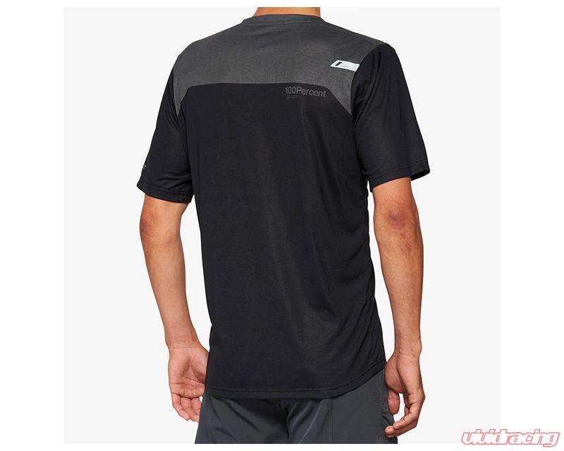 Picture of 100 Percent 40014-00001 Airmatic Jersey&#44; Black & Charcoal - Medium