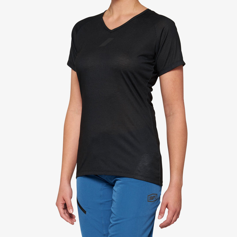 Picture of 100 Percent 40015-00000 Womens Airmatic Jersey&#44; Black - Small