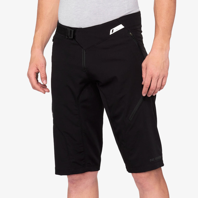 Picture of 100 Percent 40021-00000 Airmatic Shorts&#44; Black - Size 28