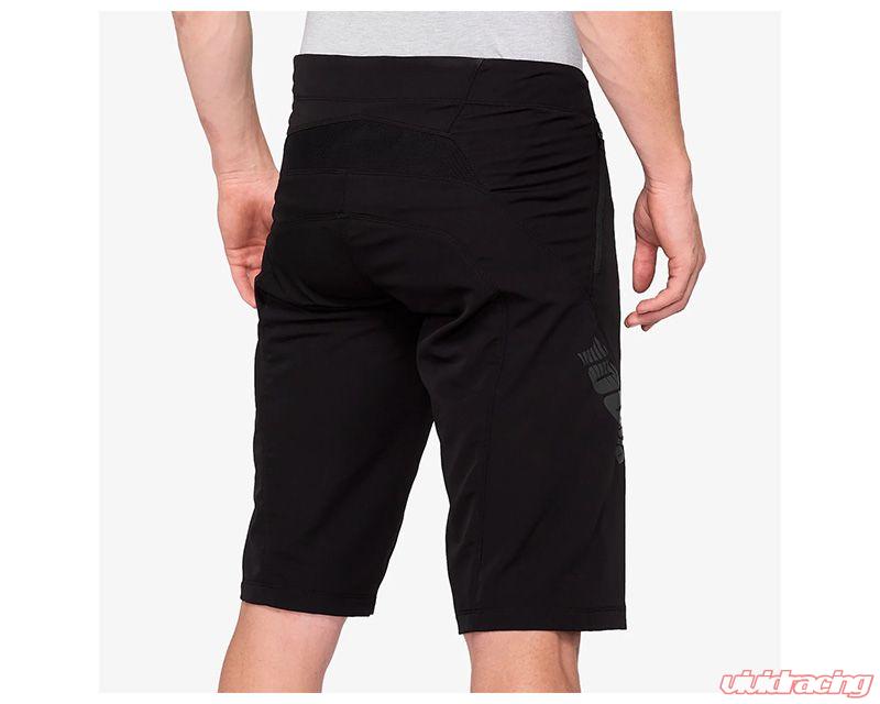 Picture of 100 Percent 40021-00001 Airmatic Shorts&#44; Black - Size 30