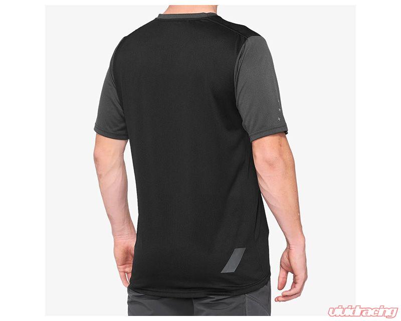 Picture of 100 Percent 40027-00008 Ridecamp Jersey&#44; Black & Charcoal - Extra Large