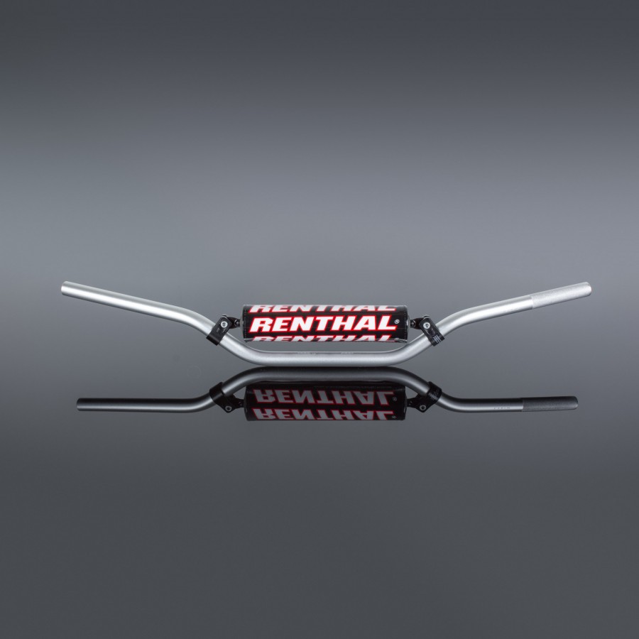 666-02-SI-05-006 0.875 in. Handlebar Pad for Vintage & Desert, Silver