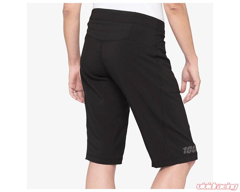 Picture of 100 Percent 40037-00002 Womens Ridecamp Shorts&#44; Black - Large