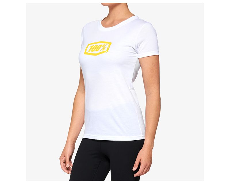 Picture of 100 Percent 20002-00011 Womens Avalanche T-Shirt&#44; White - Extra Large