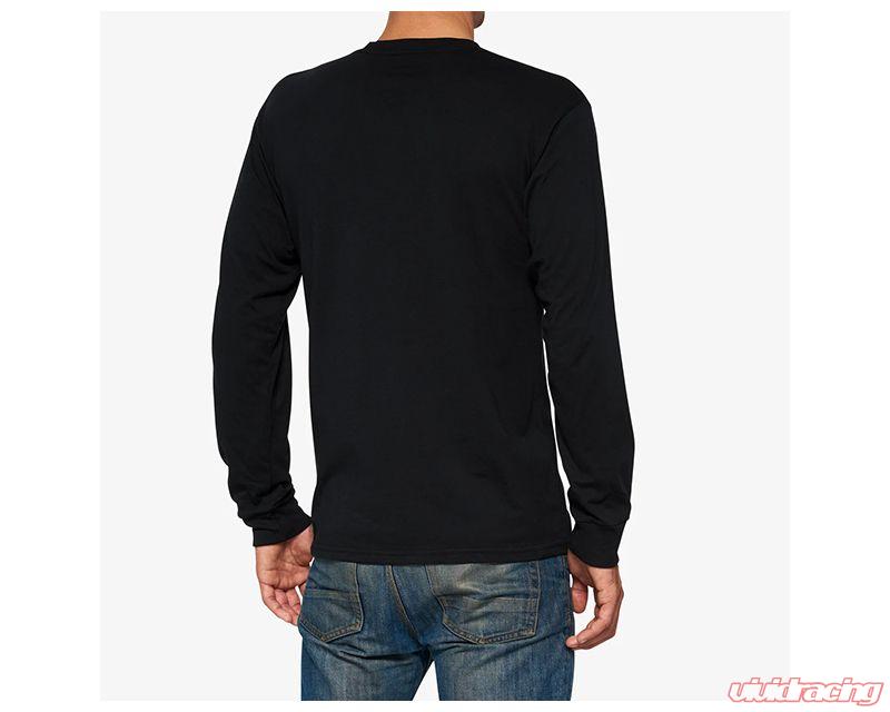 Picture of 100 Percent 20006-00004 Bilto Long Sleeve T-Shirt&#44; Black - 2XL