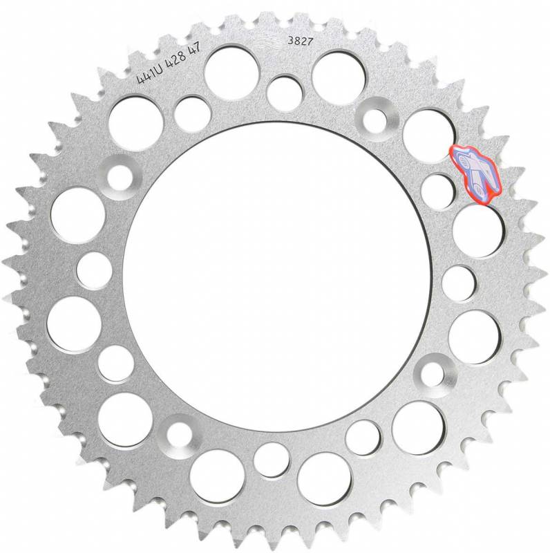 47T Ultralight Rear Sprocket for 2020 KTM 85 SX, Silver