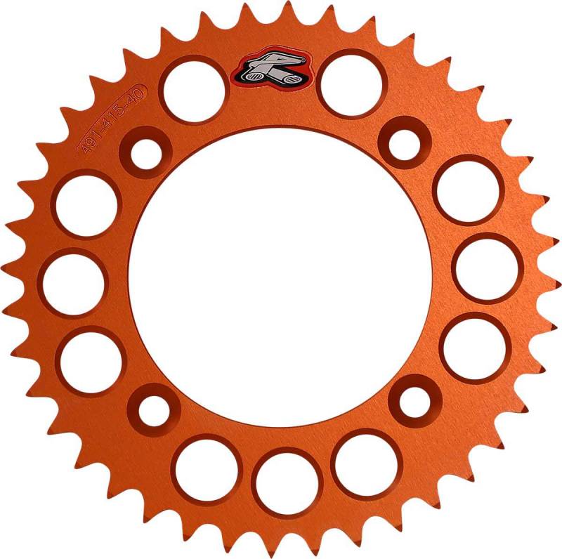 Ultralight Rear Sprocket, Orange - 36 Teeth