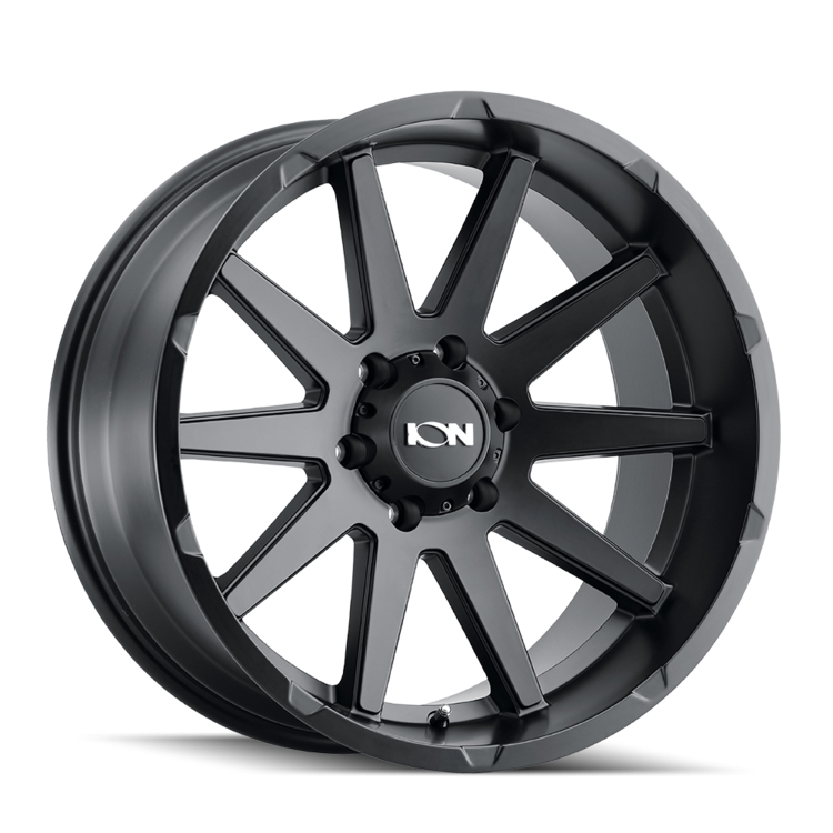 143-2183MB 20 x 10 in. 6 x 139.7 BP 19mm Offset 106mm Hub Wheel, Matte Black