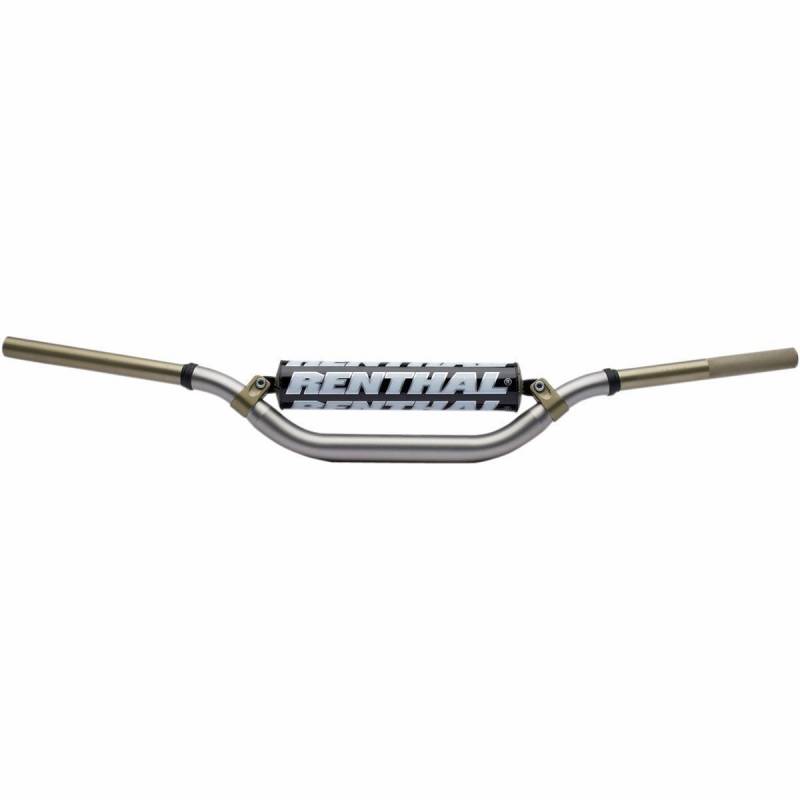 Renthal Twinwall Handlebars - Oversized 1-1/8 - Silver, 921 - 06 YZF Bend