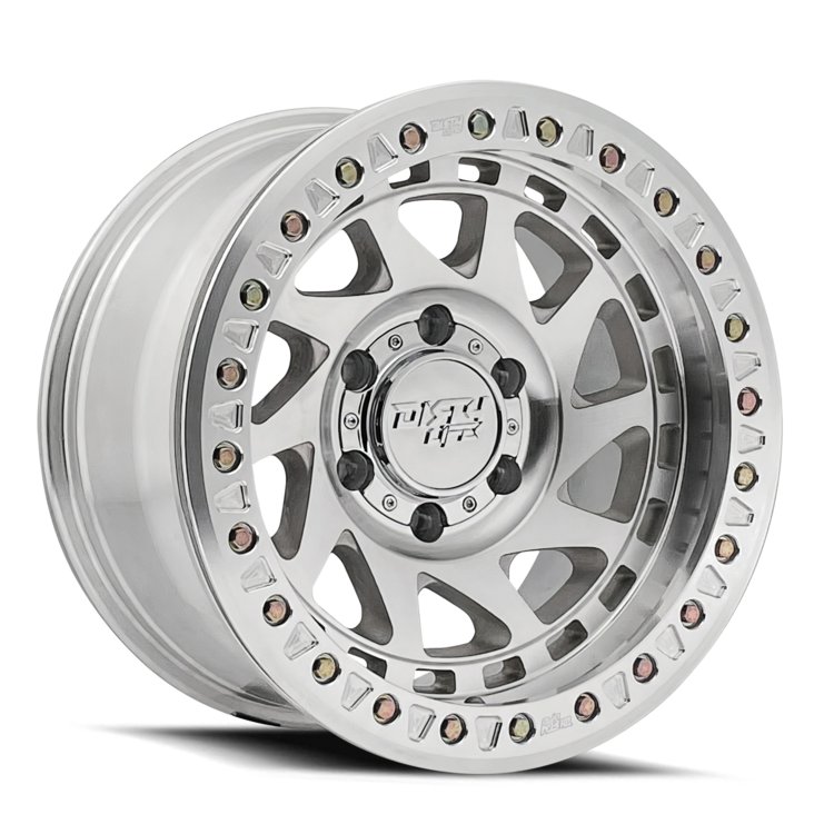17 x 9 in. Enigma Race 12 mm Offset 125.2 mm Hub Machined Wheel