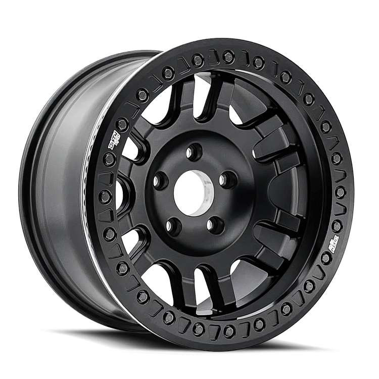 9314-2181MB44 20 x 10 in. Canyon Race 44 mm Offset 130.8 mm Hub Wheel, Matte Black