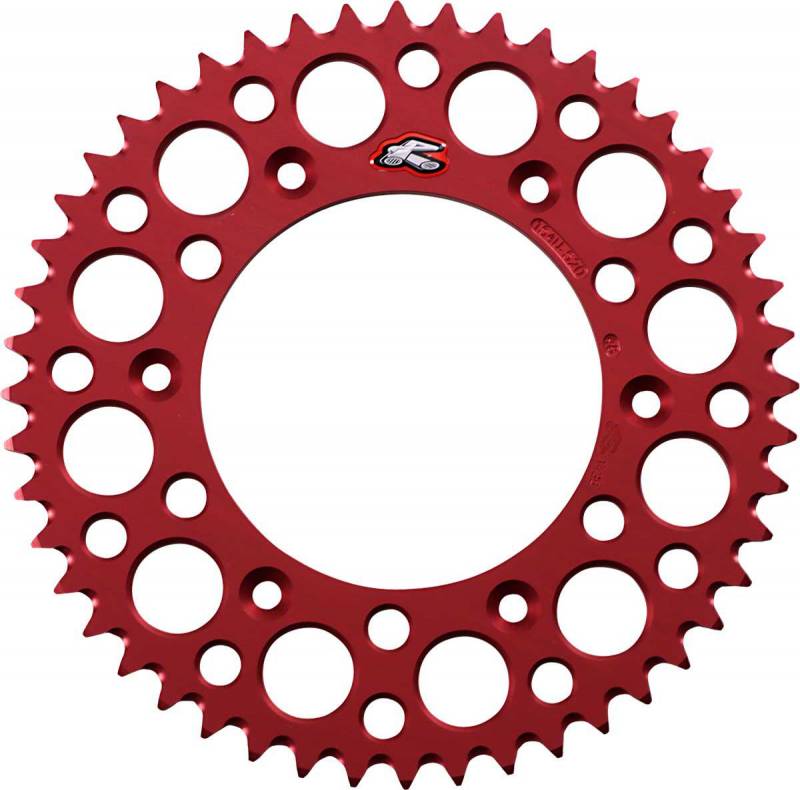 154U-520-48GRRD Ultralight Rear Sprocket, Red - 48 Teeth