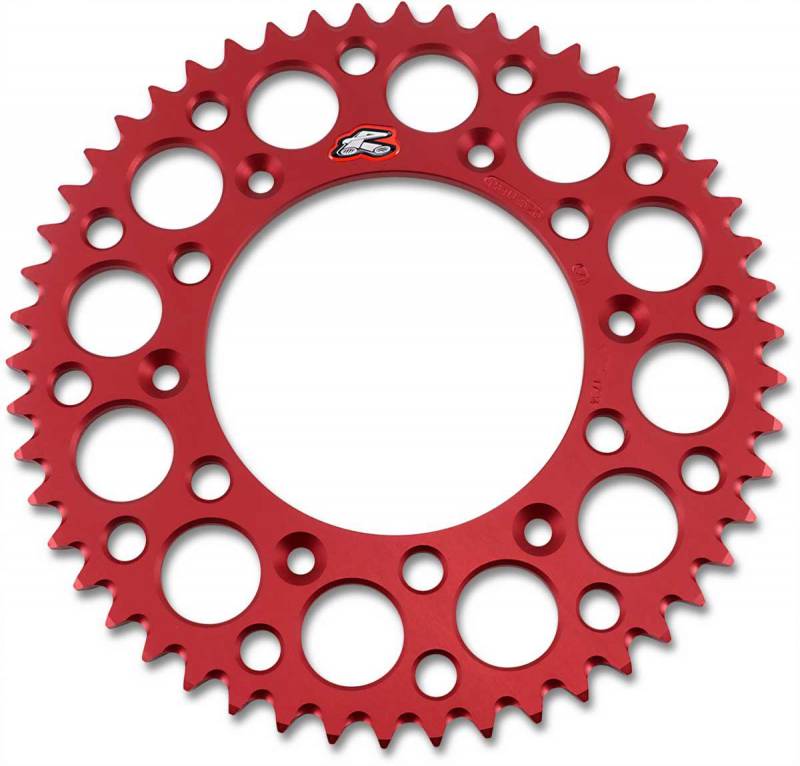 154U-520-49GRRD Ultralight Rear Sprocket, Red - 49 Teeth