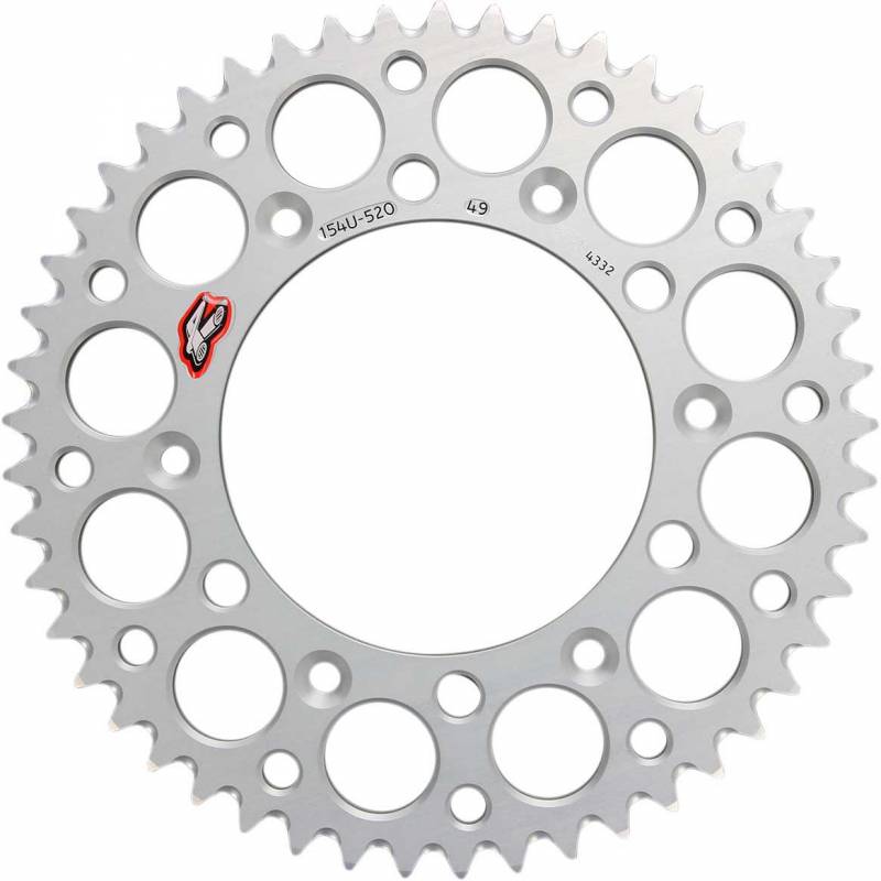 154U-520-49GRSI Ultralight Rear Sprocket, Silver - 49 Teeth