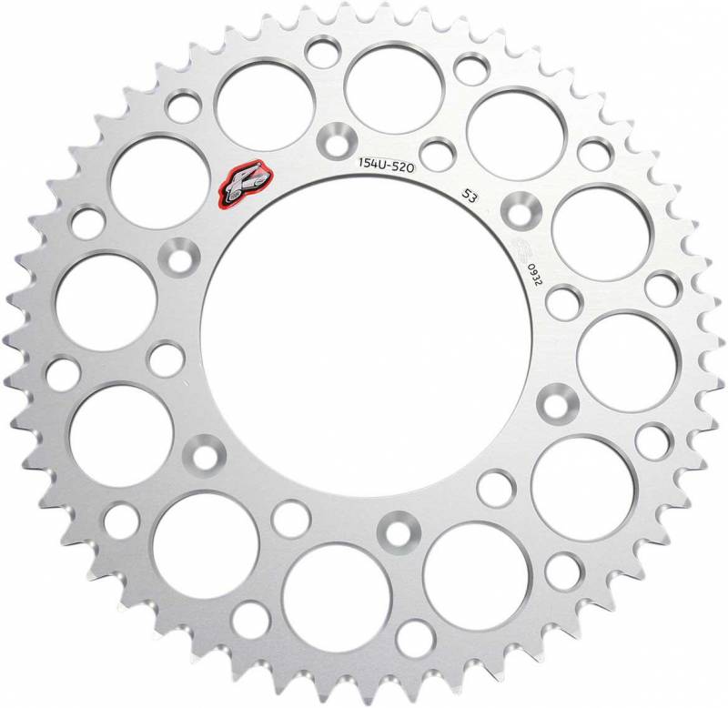 154U-520-53GRSI Ultralight Rear Sprocket, Silver - 53 Teeth