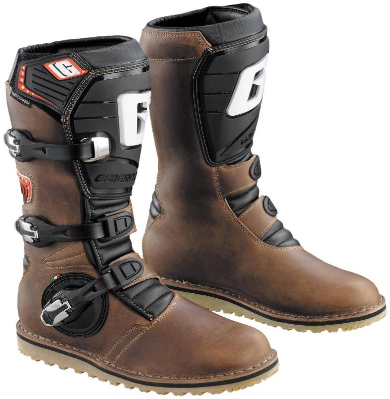 2522-013-12 Balance Oil Riding Boot, Brown - Size 12 -  Gaerne