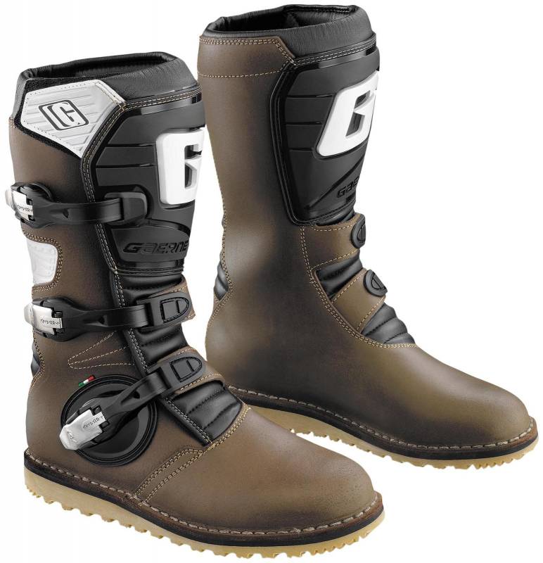 2524-013-09 Balance Pro Tec Riding Boot, Brown - Size 9 -  Gaerne