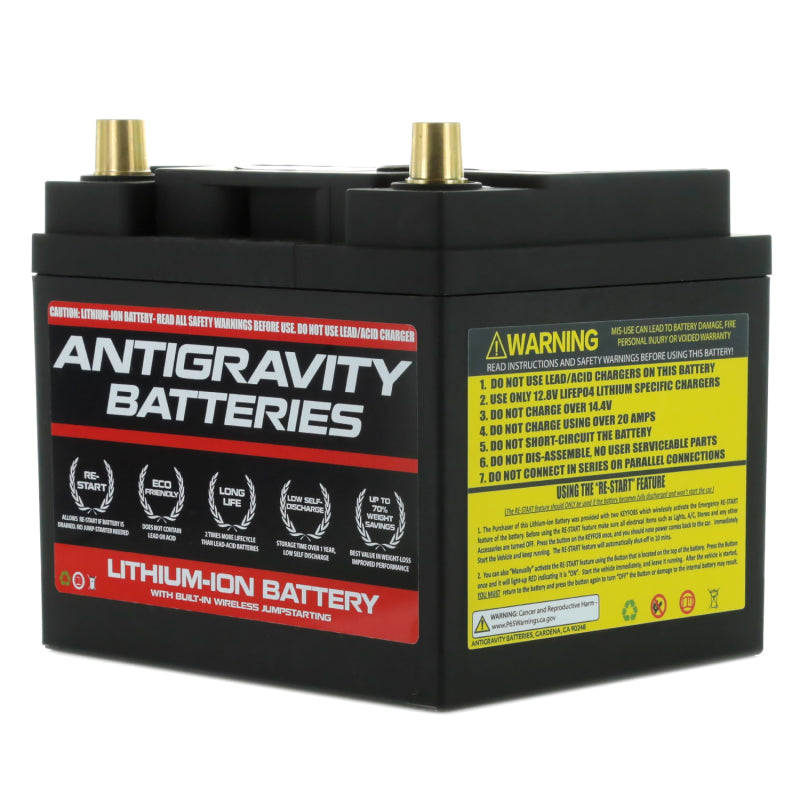 Picture of Antigravity Batteries AG-26-20-RS Group 26 Lithium Car Battery with Re-Start