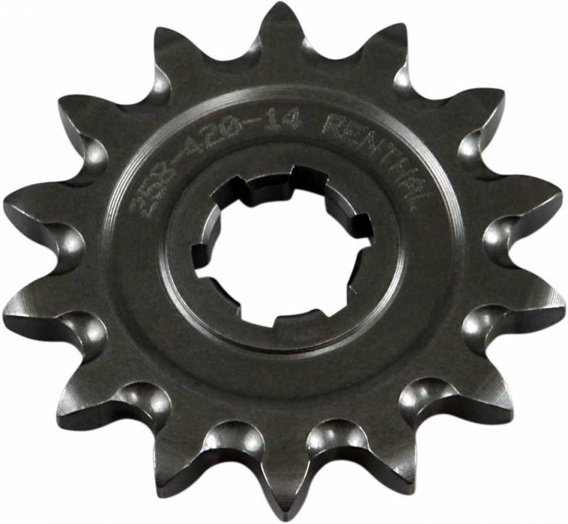 258--420-14GP Steel Front Grooved Sprocket - 14 Teeth