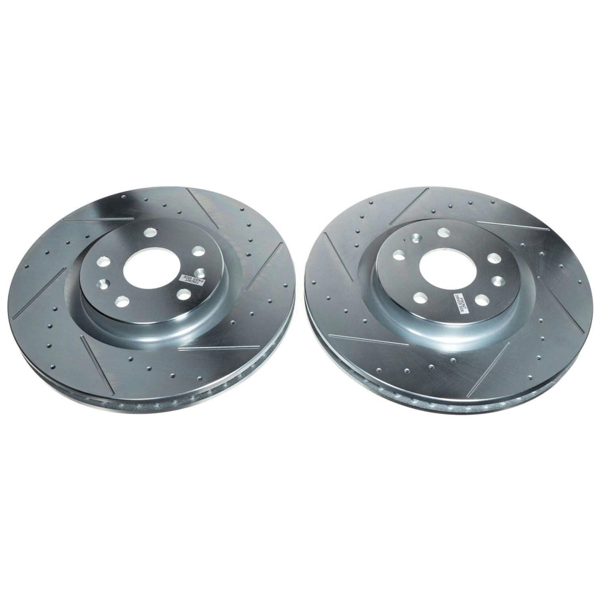 PowerStop AR82202XPR 2020-2021 Chevrolet Corvette Front Evolution Drilled & Slotted Rotor - Set of 2