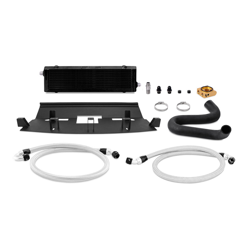 Thermostatic Oil Cooler Kit for 2018 Plus Ford Mustang GT, Black