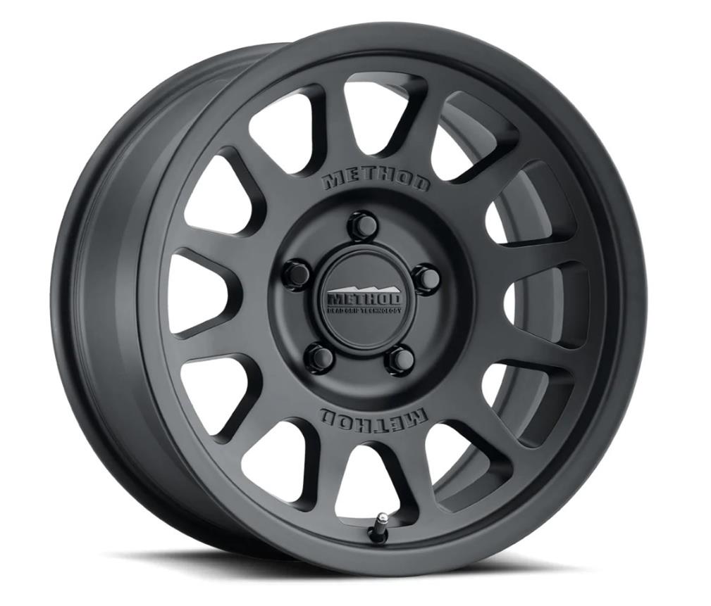 MR70379055512N 17 x 9 in. -12 mm Offset 108 mm Center Bore 5 x 5.5 in. Bolt Pattern 4.8 in. Back Spacing MR703 Wheel, Matte Black