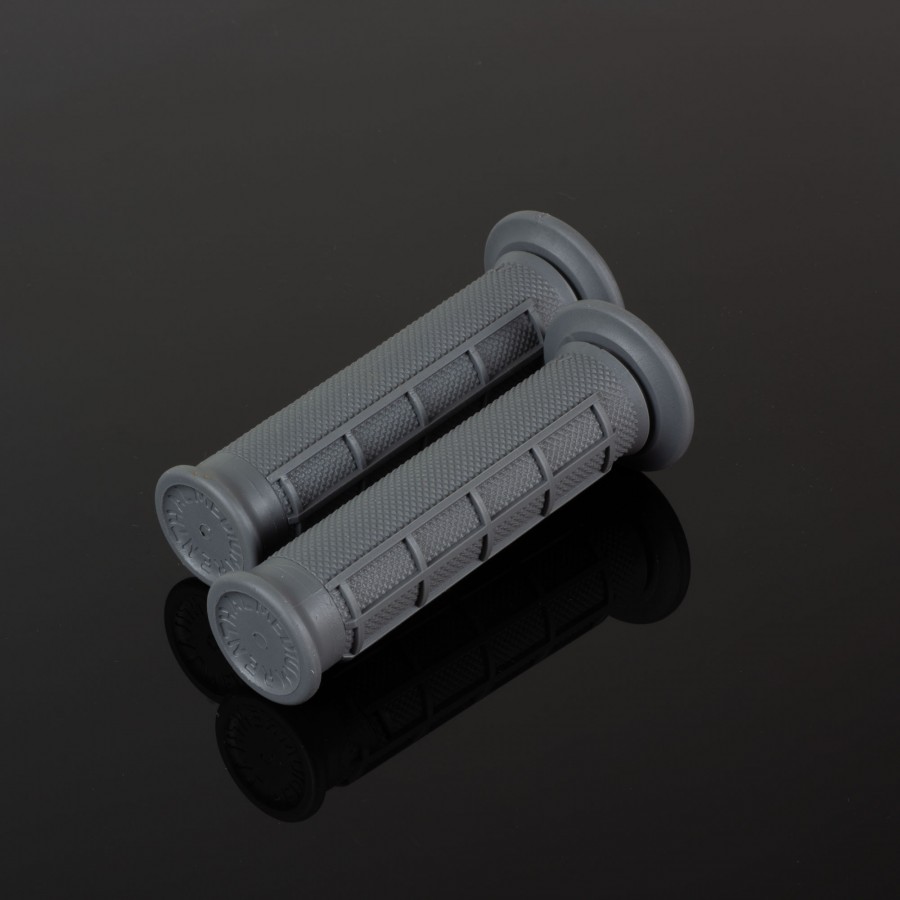 Renthal ATV Half-Waffle Grips - Thumb Throttle - Dark Grey, Medium