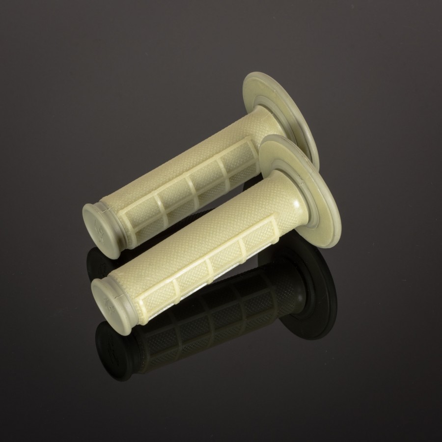 Renthal Aramid Dual Comp Grips - Twist Throttle - Half Waffle