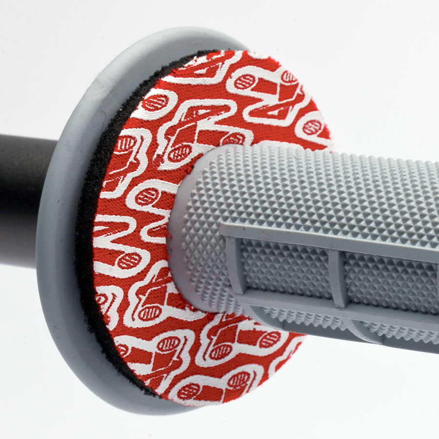 Renthal Grip Donuts - Red/White