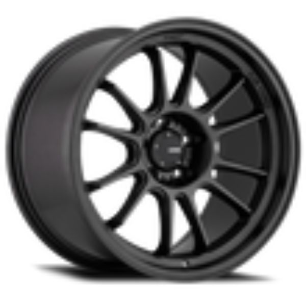 18 x 8.5 in. 5 x 112 mm Bolt Pattern 43 mm Offset Hypergram Wheel, Matte Black