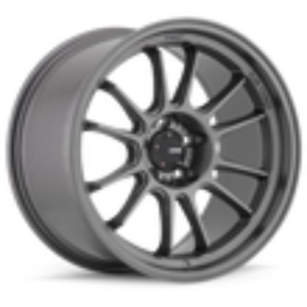 18 x 8.5 in. 5 x 114.3 mm Bolt Pattern 35 mm Offset Hypergram Wheel, Matte Grey