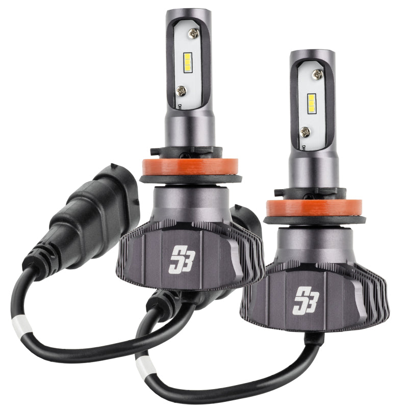 S5235-001 H11-S3 6000K LED Headlight Bulb Conversion Kit
